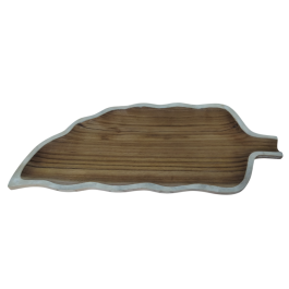 DKD Home Decor Centro de Mesa Balinés de Teca y Capiz Natural Blanco 19x2x45 cm (2 Unidades) Precio: 33.7900002. SKU: B16PH8CERQ