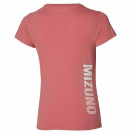 Camiseta Deportiva de Manga Corta Mizuno Naranja