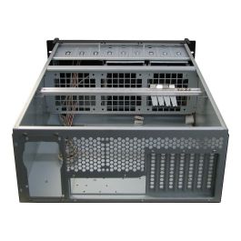 Inter-Tech 4U-4129L Chasis Servidor Rackmount 19" 4U Metálico Plata ATX EATX Micro ATX Acero