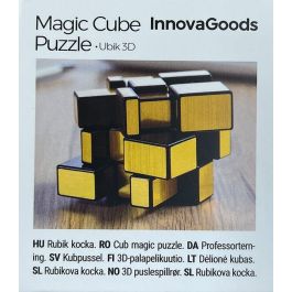 Innovagoods Cubo Mágico Rompecabezas Ubik 3D V0101037 - Juego de Habilidad para Mente