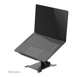 Neomounts DS20-740BL1 Soporte para portátil para pantallas de 11-15", hasta 5 kg, altura ajustable 1,7-16,8 cm, plegable, compacto, negro