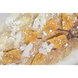 DKD Home Decor Cuadro Tradicional Lienzo MDF Dorado 3 x 90 x 30 cm (2 Unidades)