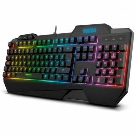 Teclado y Ratón Gaming Krom NXKROMKRSHRSP Negro
