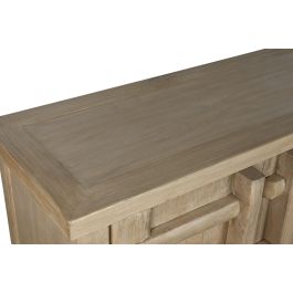 DKD Home Decor Aparador Antik china top Natural 4 Puertas Olmo Macizo 230 x 96 x 48 cm