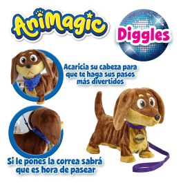 Goliath Diggles Animagic 923207 Juguete Interactivo Que Camina Y Baila Con Sonidos