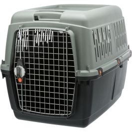 TRIXIE Caja de transporte Giona 5 - Reciclada - M: 60 × 61 × 81 cm - Antracita y gris verdoso TRIXIE Caja de transporte Giona 5 - Reciclada - M: 60 × 61 × 81 cm - Antracita y gris verdoso