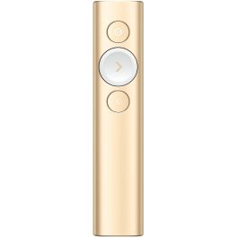 Logitech 910-004862 Mando a distancia universal inalámbrico Bluetooth, compatible con PC y portátil, color Oro