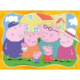 Ravensburger 12004104 Puzzle 4 Formas Peppa Pig para niños +3 años - Estimula Desarrollo Mental y Creatividad Ravensburger 12004104 Puzzle 4 Formas Peppa Pig para niños +3 años - Estimula Desarrollo Mental y Creatividad