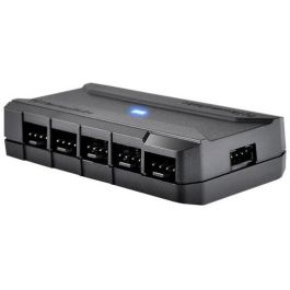 Thermaltake Commander FP Concentrador Ventiladores Molex 10 Puertos Negro Plug & Play para PC