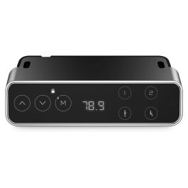 Digitus Estructura de Mesa Eléctrica Regulable en Altura, Doble Motor, 3 Niveles, Gris