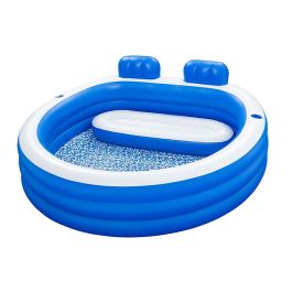 Bestway Piscina Hinchable Familiar 231x219x79 +6 Años Jardin 54422