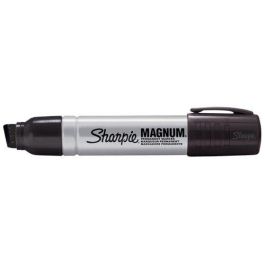 Marcador Permanente Sharpie Magnum Biselado Large Negro 12 unidades Precio: 90.79000018. SKU: B1372F8H9P