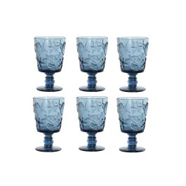 Copa Mediterraneo DKD Home Decor Azul 7.5 x 15 x 9 cm Set de 6 Precio: 30.50000052. SKU: B193CLRFZN