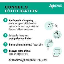 Vetocanis Champú Antipulgas y Anti-Garrapatas para Gatos, con Extracto Vegetal, Sin Parabenos ni Siliconas, Efecto Repelente 300ml Vetocanis Champú Antipulgas y Anti-Garrapatas para Gatos, con Extracto Vegetal, Sin Parabenos ni Siliconas, Efecto Repelente 300ml