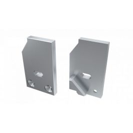 Tapón Final Perfil Tipo I10 para Cristal de 10mm