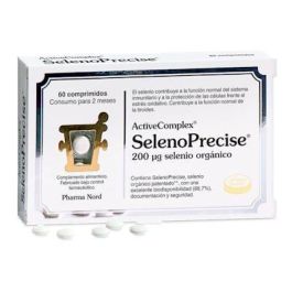 PHARMA NORD Seleno Precise 60 Comprimidos. Selenio Orgánico para Inmunidad, Protección Celular, Cabello y Uñas Precio: 16.5. SKU: B1BAF758KK
