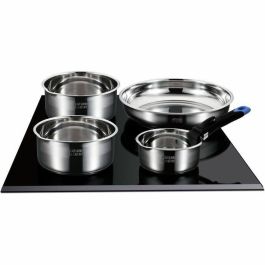 Arthur Martin ART3508510327404 Batería de Cocina 18 Piezas Acero Inoxidable 18/10 Mangos Extraíbles Apta Inducción Libre PFOA/PFAS