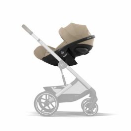 CYBEX CYB4063846478910 Silla de coche Cloud G i-Size Plus para bebé - Beige Almendra
