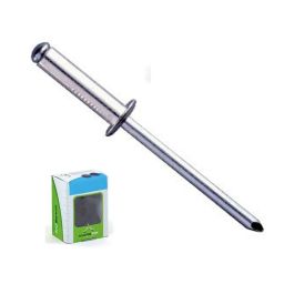 MAREFIX Box Remaches Aluminio Cabeza Alomada Cincado Largo 8mm Rosca Chapa 3.2mm Precio: 1.88999943. SKU: B1D5YV27RX