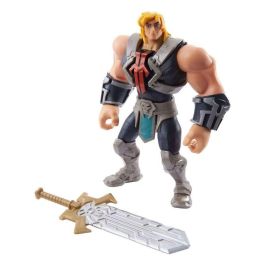 Mattel Figura He-Man Masters of the Universe 14cm Articulada Serie Netflix con Accesorios