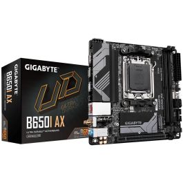 Gigabyte B650I AX ITX Placa Base AMD AM5 Ryzen 7000/8000/9000 DDR5 6400MHz Wi-Fi 6E Mini ITX Precio: 184.50000019. SKU: B185M6ZSNP