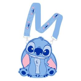 Bolso Bandolera Stitch Azul Precio: 7.99568. SKU: B1EPEN7PTE