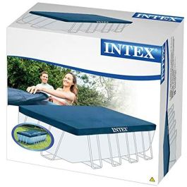 Intex 28037 Cubierta Protectora para Piscina Tubular Rectangular 4x2m | Ideal para Proteger de Insectos, Hojas y Suciedad Intex 28037 Cubierta Protectora para Piscina Tubular Rectangular 4x2m | Ideal para Proteger de Insectos, Hojas y Suciedad