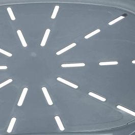 Ferplast Cama de Plástico Siesta para Perro y Gato Deluxe 4 Gris