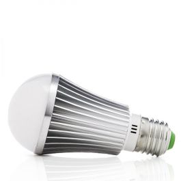 Bombilla LED E27 7W  500Lm 4200ºK Sensor Crepuscular/Proximidad 40.000H [HO-CR-06-7W-W]