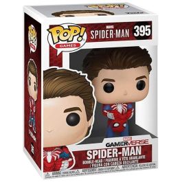 FUNKO Figura POP! Marvel Spider-Man Unmasked de vinilo - 9cm en caja regalo