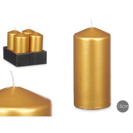 Vela Taco Oro 15,5Cm Acorde (12 Unidades) Vela Taco Oro 15,5Cm Acorde (12 Unidades)