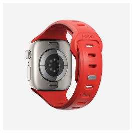 Nomad Tempo Band - Pulsera para Apple Watch 41mm / 42mm - Caucho, Color Coral Crush, Ajustable, Resistente al Agua