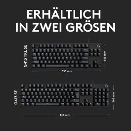 Teclado Logitech 920-010825 Negro Qwerty Español QWERTZ
