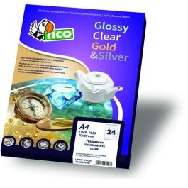 Etiquetas Adh.Impr.Tico A4 Blanca Brillante Laser Caja 100H 210X297 Mm Rectangular 100 Uds.(Pg4-210297) Precio: 45.69000051. SKU: B1FR8QF323