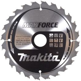Makita MAKFORCE Hoja de sierra 190x30x24Z Precio: 51.89000058. SKU: B16NQTVCRM