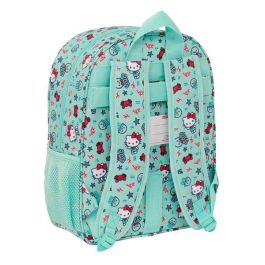 Mochila Escolar Hello Kitty Sea lovers Turquesa 26 x 34 x 11 cm Mochila Escolar Hello Kitty Sea lovers Turquesa 26 x 34 x 11 cm