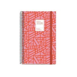 Agenda Anual (2026) Miquelrius Grafica Espiral Tapa Extra Con Goma Activa 117X182 S/V Baden Precio: 8.99595312. SKU: B1DQQTZ7Y6