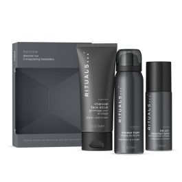 Rituals Homme Set de Cuidado Facial y Corporal con Estuche: Exfoliante Facial 70ml, Espuma de Ducha 70ml, Desodorante 24h 50ml Precio: 19.49999942. SKU: B1HAC3HPNH