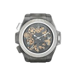 DKD Home Decor Reloj de Pared Loft de Hierro, Plateado y Negro, 6.4x50x47 cm Precio: 100.49999971. SKU: B1FTS7EWQZ