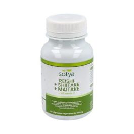 SOTYA Reishi-Maitake-Shiitake con Vitamina C para el Sistema Inmune, Sinergia de Hongos, 60 Cápsulas Precio: 5.5899998. SKU: B1CBG6APGQ