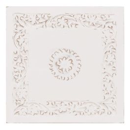 Mesa auxiliar Madera Blanco 36 x 36 x 42 cm DMF