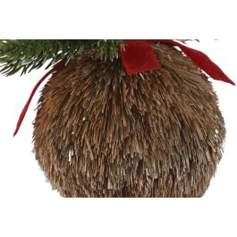 Bola Decoracion Navidad Alpina DKD Home Decor Natural 8 x 12.5 x 16 cm (12 Unidades) Bola Decoracion Navidad Alpina DKD Home Decor Natural 8 x 12.5 x 16 cm (12 Unidades)