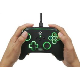 Power A Mando con Cable Spectra Infinity 1522360-01 para Xbox Serie X/S, Color Personalizable con LED