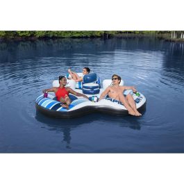 Bestway Rueda Doble Hinchable con Asas Rapid Rider 251x132 cm Playa y Piscina 43113 Bestway Rueda Doble Hinchable con Asas Rapid Rider 251x132 cm Playa y Piscina 43113