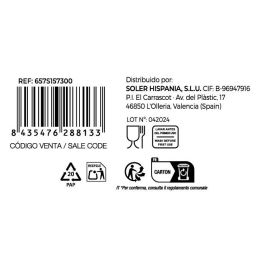 Inde Set 6 Copas Oberglas Sensa 63 cl