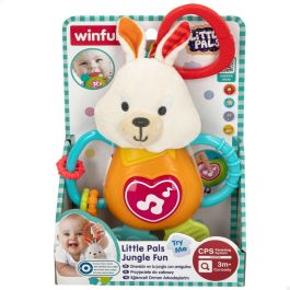 Peluche Sonajero Winfun 14 x 19 x 6,5 cm (6 Unidades) Peluche Sonajero Winfun 14 x 19 x 6,5 cm (6 Unidades)