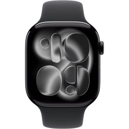 Apple MFC44ZRA Watch Series 11 GPS + Cellular - Caja de aluminio negro azabache de 46 mm - Correa deportiva negra M/L