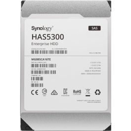 Synology HAS5300-8T Disco Duro Interno HDD SAS 8TB 3.5" 7200RPM 256MB Cache SAS 12Gb/s Precio: 385.94999982. SKU: B1633T5RB2