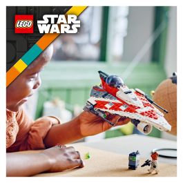 LEGO Star Wars 75388 Caza Estelar Jedi Bob con 2 Minifiguras y Droide Servo