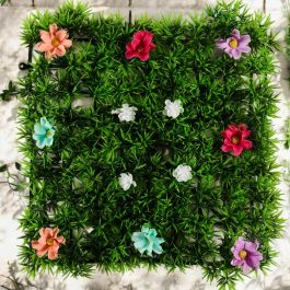 Je cherche une Idee Césped Artificial 25x25 cm Modelos Surtidos: Flores Blancas o de Colores